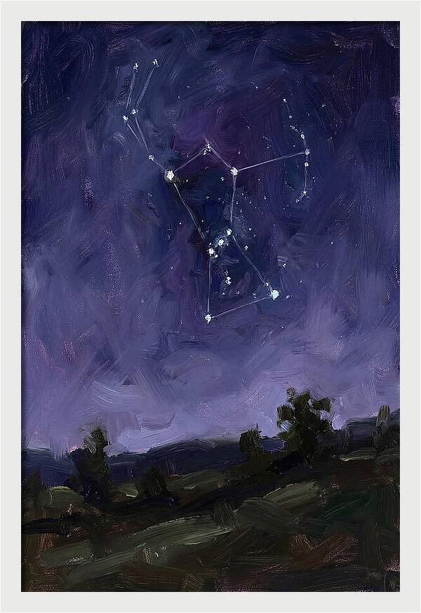 Celestial Constellation Nightscape