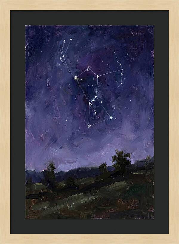 Celestial Constellation Nightscape