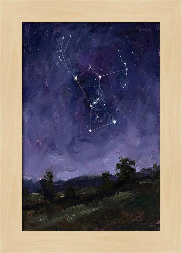 Celestial Constellation Nightscape
