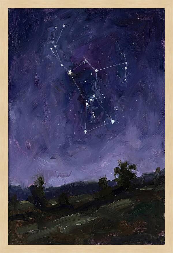 Celestial Constellation Nightscape