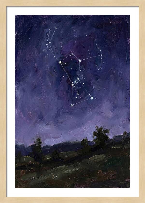 Celestial Constellation Nightscape