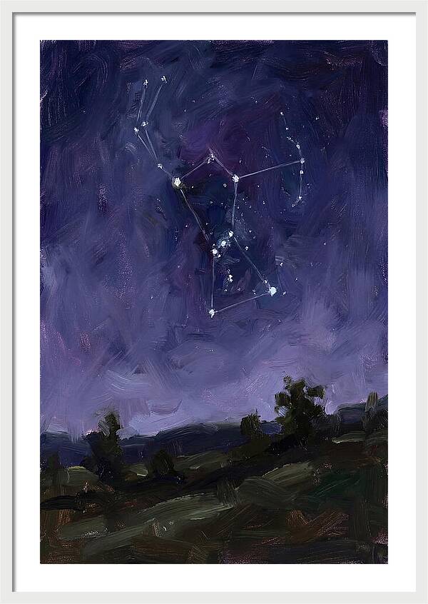 Celestial Constellation Nightscape