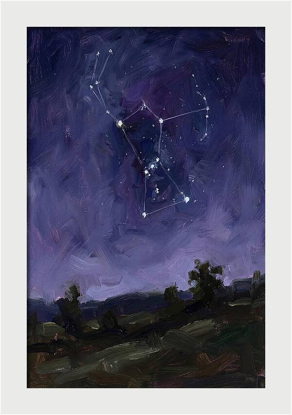 Celestial Constellation Nightscape