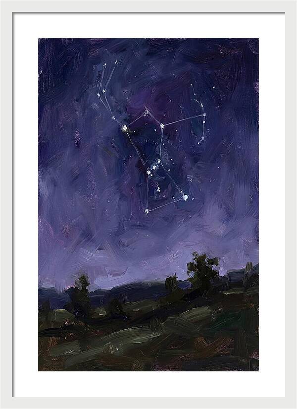 Celestial Constellation Nightscape