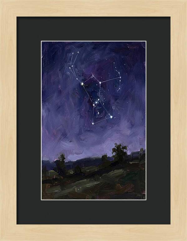 Celestial Constellation Nightscape