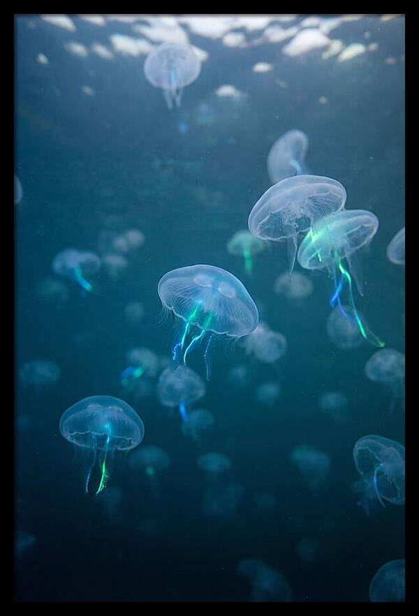 Celestial Dance Of Jellyfish