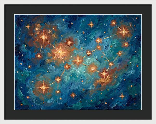 Celestial Dance Of Stars