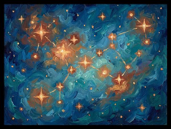 Celestial Dance Of Stars