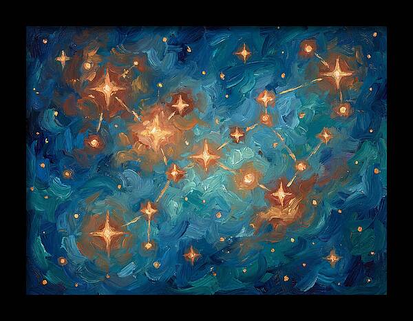 Celestial Dance Of Stars