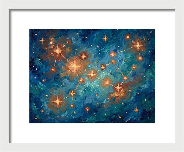 Celestial Dance Of Stars