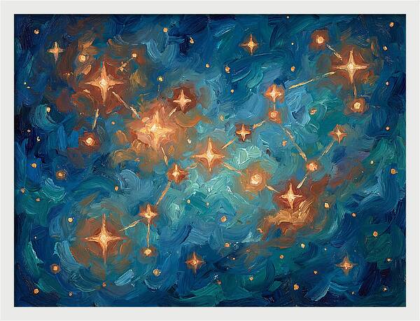 Celestial Dance Of Stars