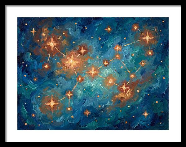 Celestial Dance Of Stars