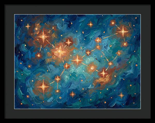 Celestial Dance Of Stars