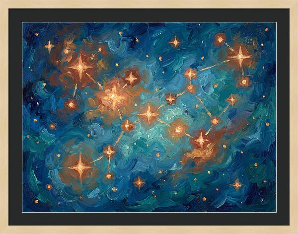 Celestial Dance Of Stars