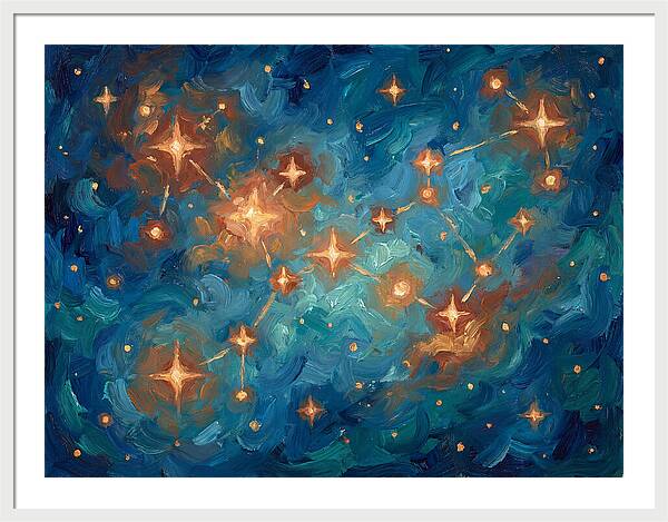 Celestial Dance Of Stars