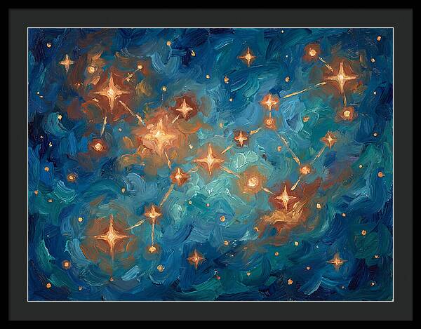 Celestial Dance Of Stars