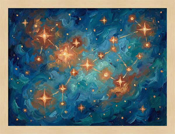 Celestial Dance Of Stars