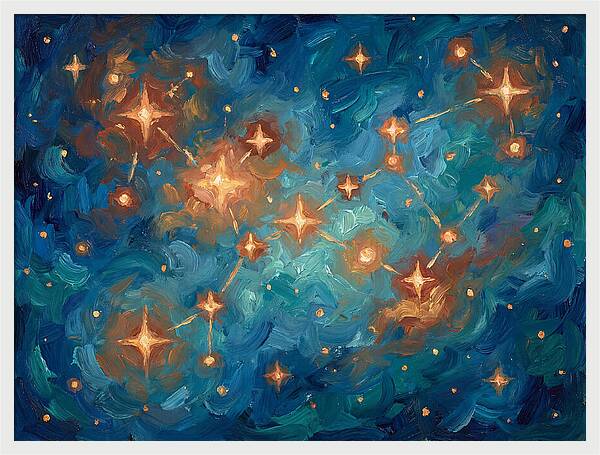 Celestial Dance Of Stars