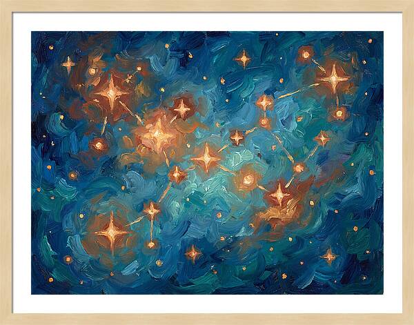 Celestial Dance Of Stars