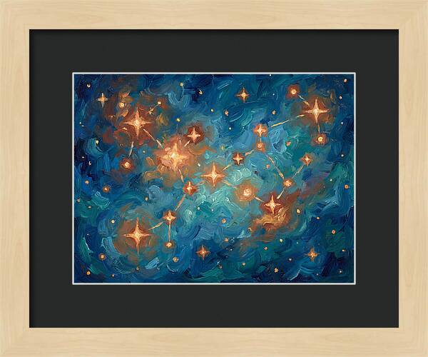 Celestial Dance Of Stars