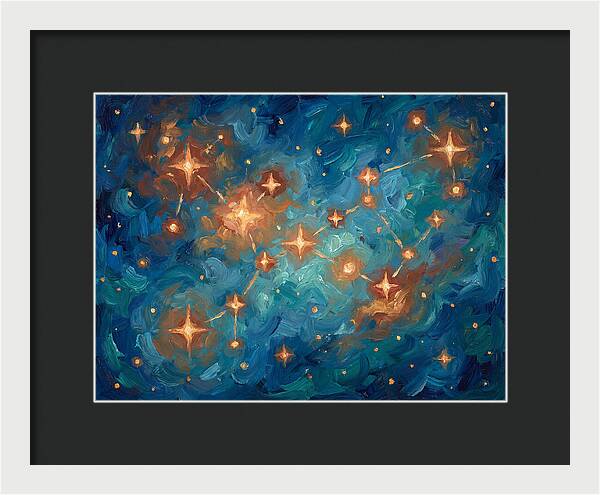 Celestial Dance Of Stars