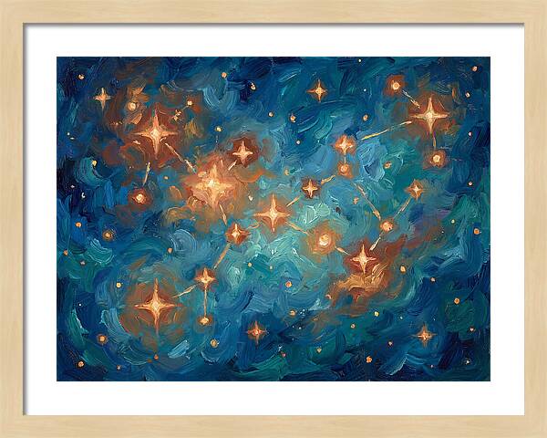 Celestial Dance Of Stars