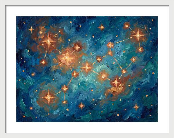Celestial Dance Of Stars