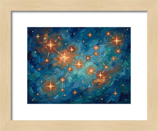Celestial Dance Of Stars