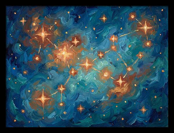 Celestial Dance Of Stars