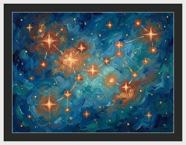 Celestial Dance Of Stars