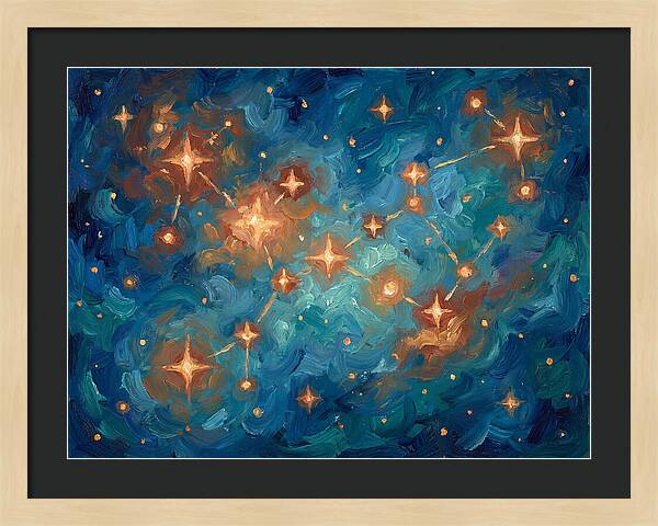 Celestial Dance Of Stars