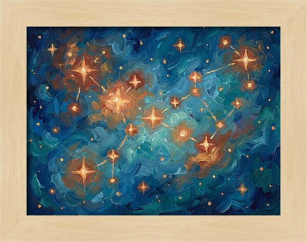 Celestial Dance Of Stars
