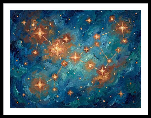 Celestial Dance Of Stars
