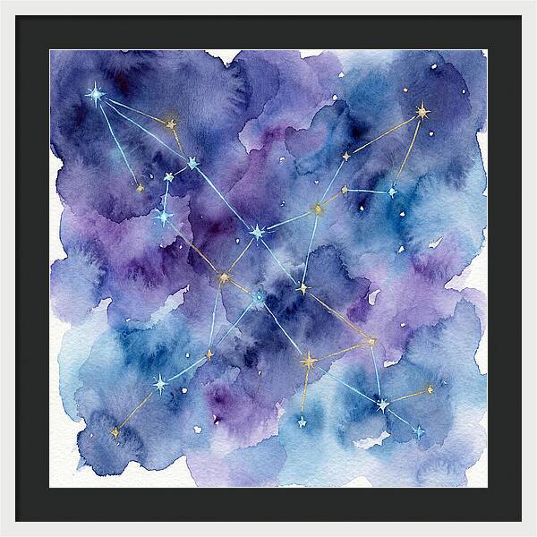Celestial Dreams In Watercolor