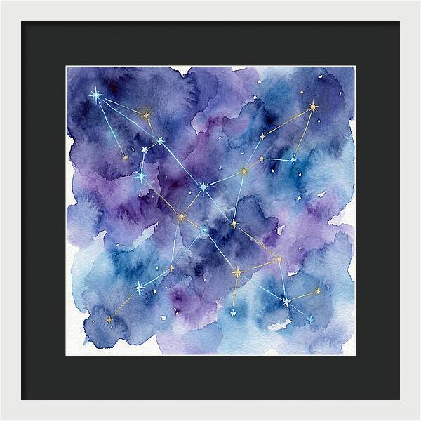 Celestial Dreams In Watercolor