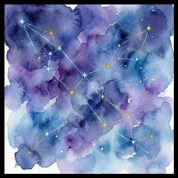 Celestial Dreams In Watercolor