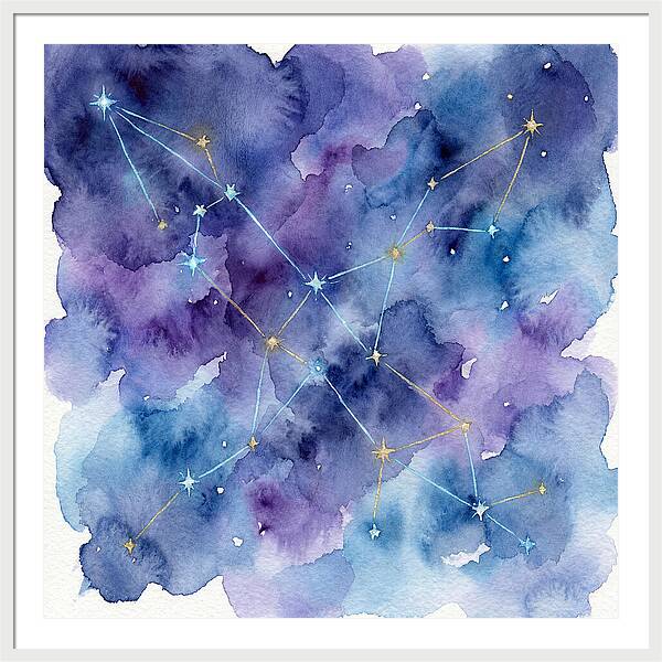 Celestial Dreams In Watercolor