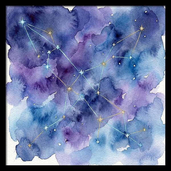 Celestial Dreams In Watercolor