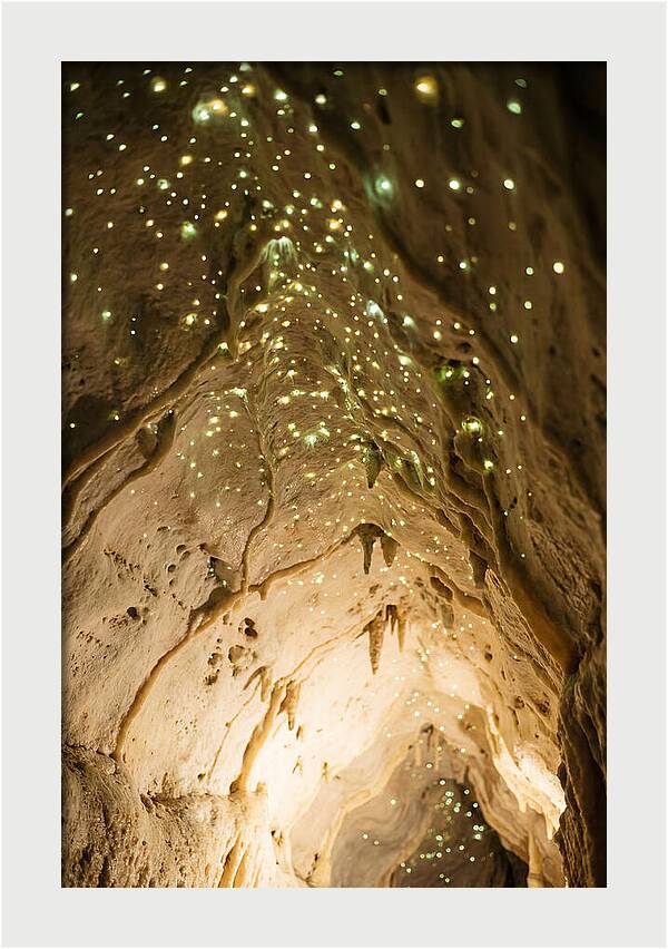 Celestial Glow Of Waitomo Caves