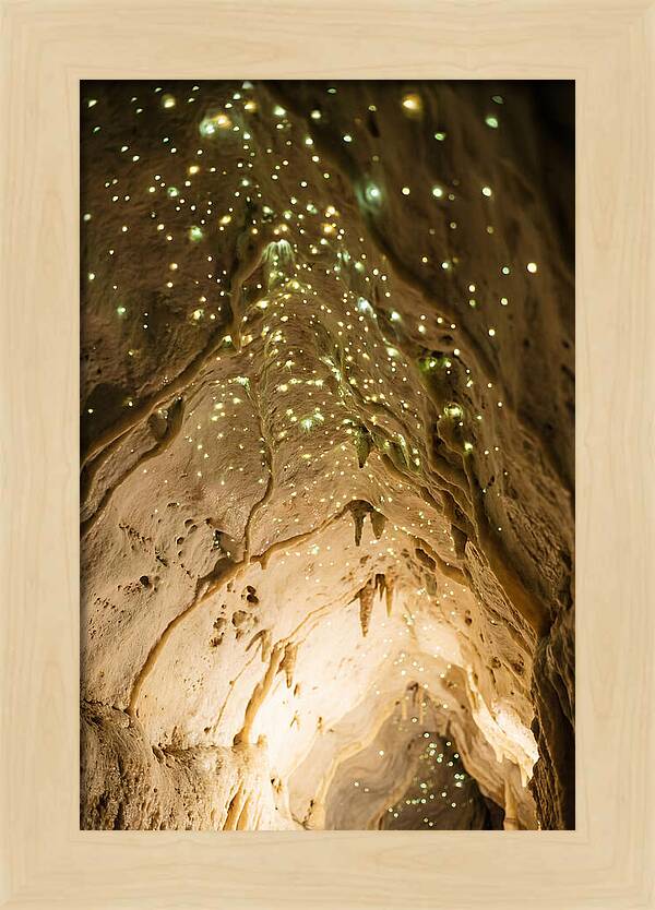 Celestial Glow Of Waitomo Caves