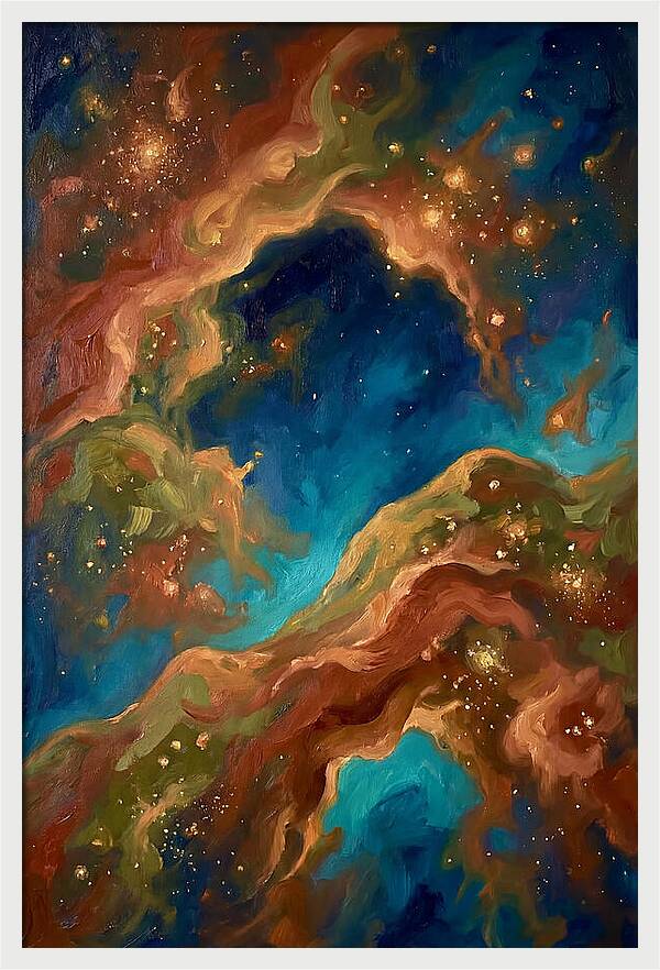 Celestial Mediterranean Dreamscape
