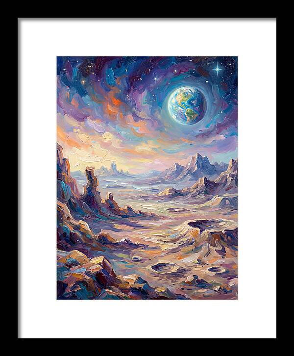Celestial Moon Landscape
