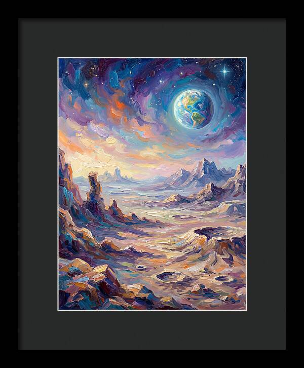 Celestial Moon Landscape