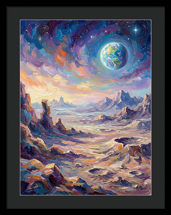 Celestial Moon Landscape