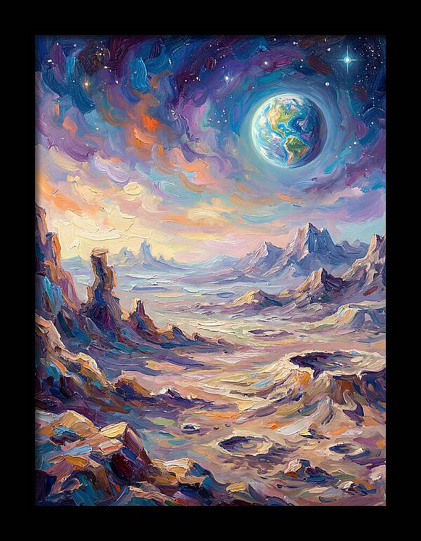 Celestial Moon Landscape