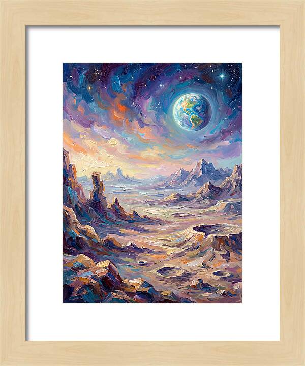 Celestial Moon Landscape