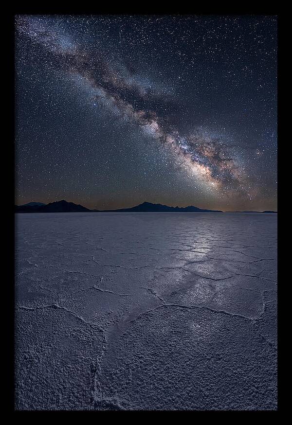 Celestial Reflections Over Bonneville
