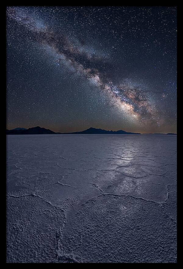 Celestial Reflections Over Bonneville