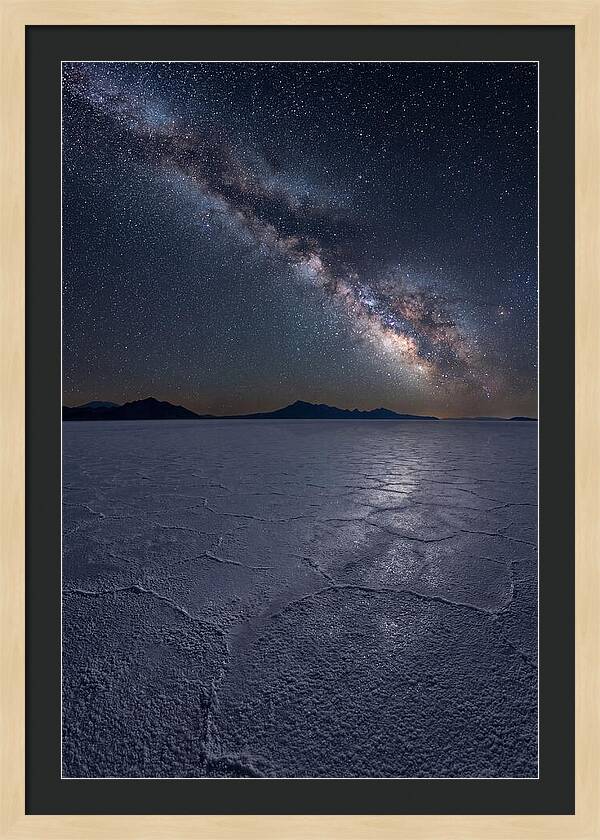 Celestial Reflections Over Bonneville