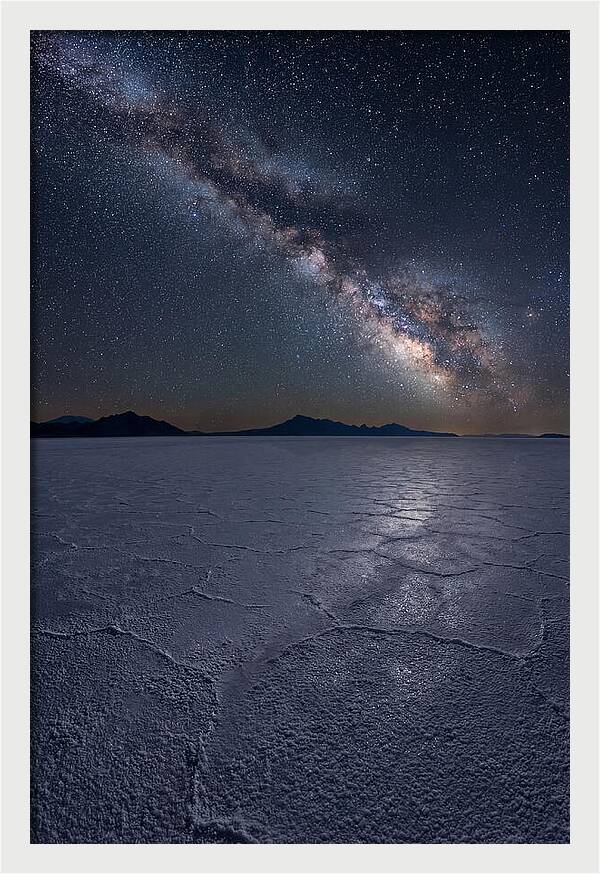 Celestial Reflections Over Bonneville